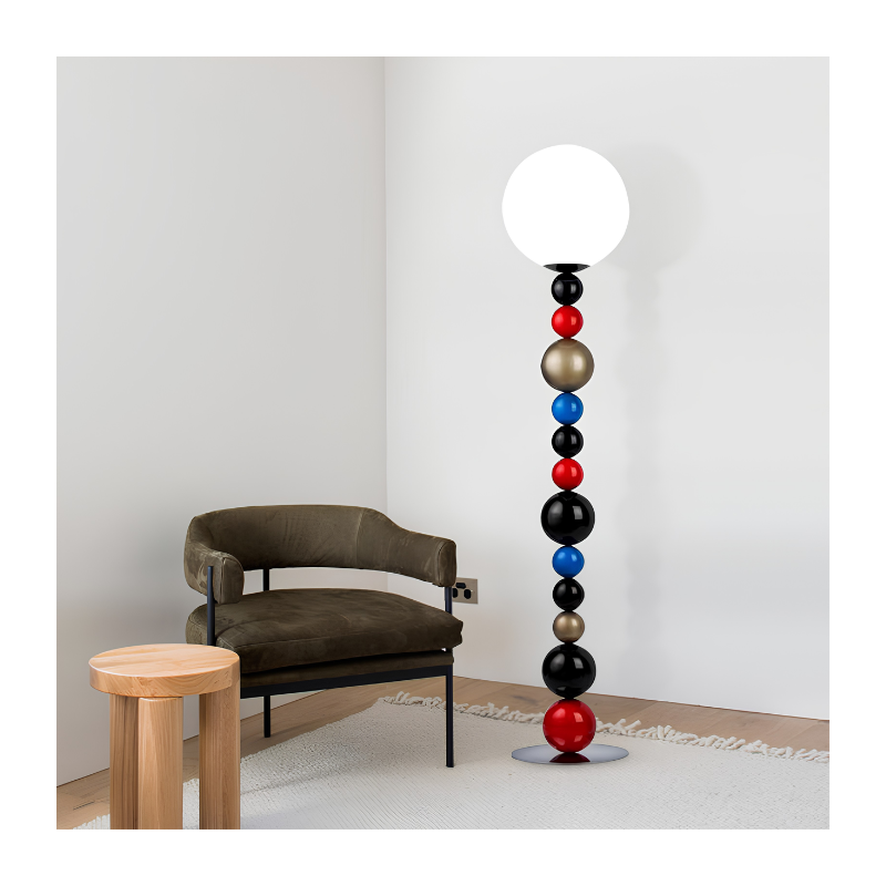 Marble Run Totem Lamp